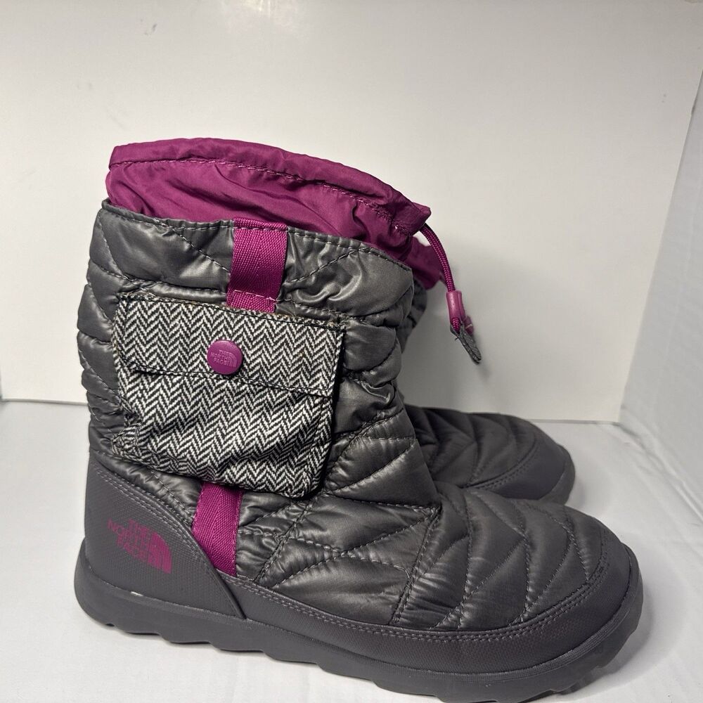 The North Face, Women's Thermoball Bootie, Size 10 Shiny Plum Kitten, Snow Boots